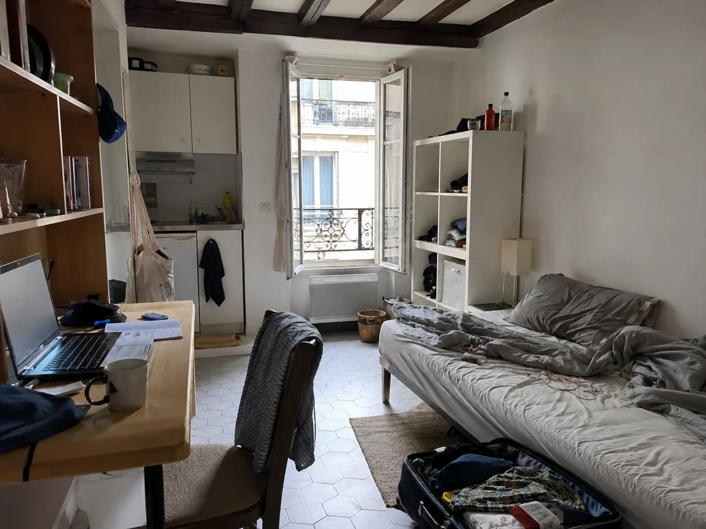 État des lieux avant le départ — Paris 4e, T2 52 m²
